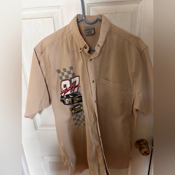 NASCAR Kurt Busch button down short sleeve - Picture 3 of 4